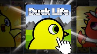 Я прошёл ВСЕ 10 ЧАСТЕЙ Duck Life, это игры детства