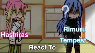 hashira react to rimuru tempest...