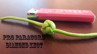 Бриллиантовый узел из паракорда. Diamond Knot I ProParacordTV