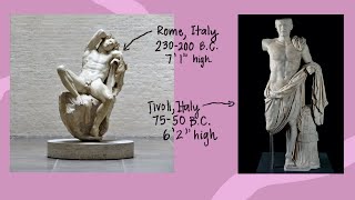 Differences Between Ancient Greek and Roman Statues