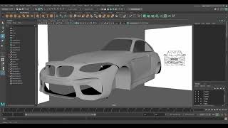 BMW M2 | 3D Modelling | Maya | Time Lapse