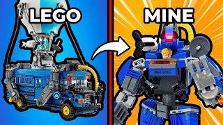 I Built LEGO Fortnite Mechs