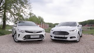 Тест-драйв Ford Mondeo против Toyota Camry (2015). Обзор POV