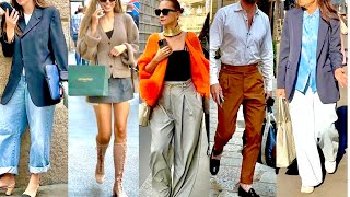 🍁READY FOR FALL 2024? MILAN AUTUMN STREET FASHION 🇮🇹TRENDY FALL LOOKS & WINDOW SHOPPING #vanityfair