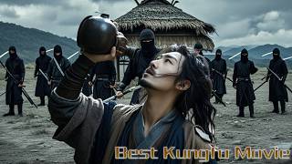 Kung Fu Movie! A drunken teen is actually a kung fu master, defeating 100 foes to save everyone!