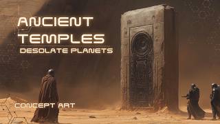 Ancient Desert Temples - Concept Art #design #scifi #gaming #conceptart #sciencefiction