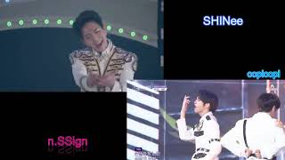 Sherlock SHINee/ n .SSign【比較動画】