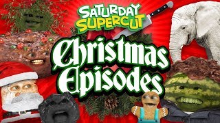 Every Annoying Orange Christmas Video! [Saturday Supercut🔪]