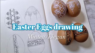 Easter Egg Drawing / Mintea,Elegan