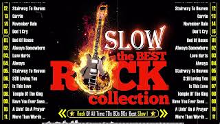 Best Slow Rock Ballads 70s 80s 90s 🎸 Scorpions, Bon Jovi, Guns N' Roses, Toto, Led Zeppelin#07