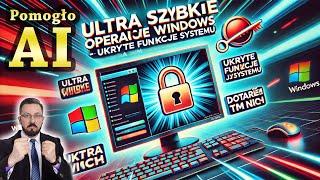 Ultra SZYBKIE operacje w Windows 11. Znalazłem je dzięki AI - zagrzebane i ukryte w jądrze systemu