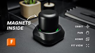 I Made my own Space Mouse for Fusion 360 using Magnets (DIY)