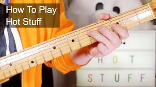 'Hot Stuff' Donna Summer Guitar Lesson