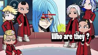 Tokyo revengers react to takemichi as rimuru tempest | Slime | Gacha life 2 Reaction | TikTok