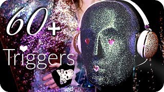 ASMR 60+ Triggers over 3.5 Hours ✨ (NO TALKING) Intense Relaxing Ear to Ear Sleep Sounds