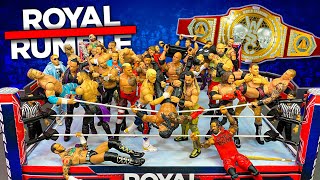 Royal Rumble 2024 Action Figure Match! Hardcore Championship!