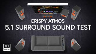 Crispy 5.1 Atmos Surround Sound Audio Test DD+