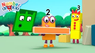 Numberblocks em Português Brasil | Episódios completos | RETÂNGULOS E FORMAS GEOMÉTRICAS