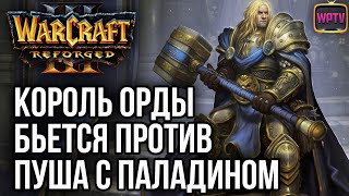 КОРОЛЬ ОРДЫ ПРОТИВ ПУША С ПАЛАДИНОМ: Warcraft 3 Reforged