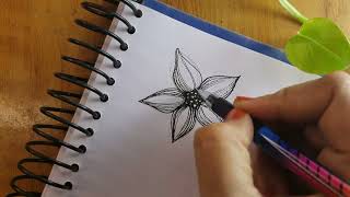 How To Draw Flowers....26 Designs To Draw ...How To DOODLE...