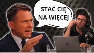 Mentzen ZŁOMUJE Kubę Wojewódzkiego na żywo