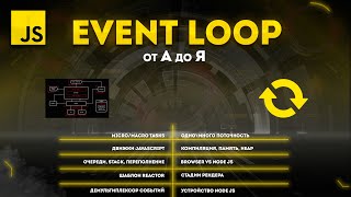 Event Loop от А до Я. Архитектура браузера и Node JS. Движки и рендер. Самое подробное видео